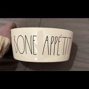 Rae Dunn dog bowl